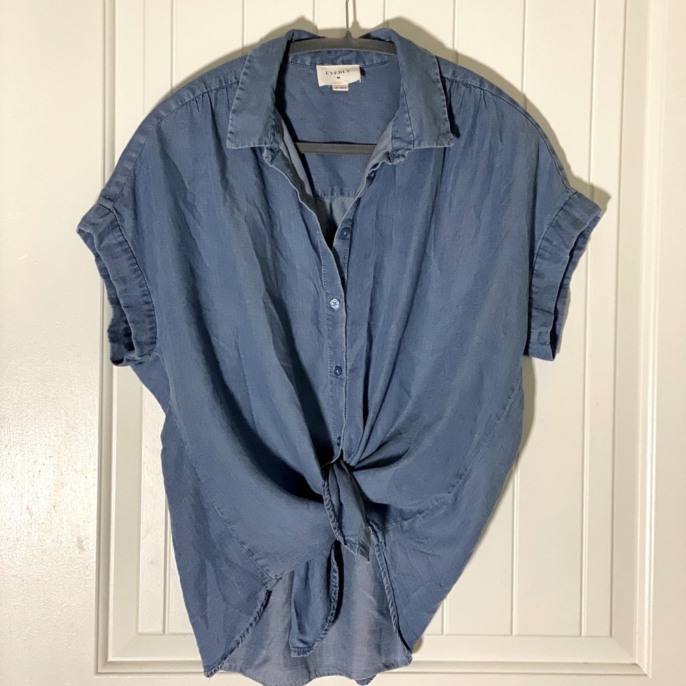chambray top
